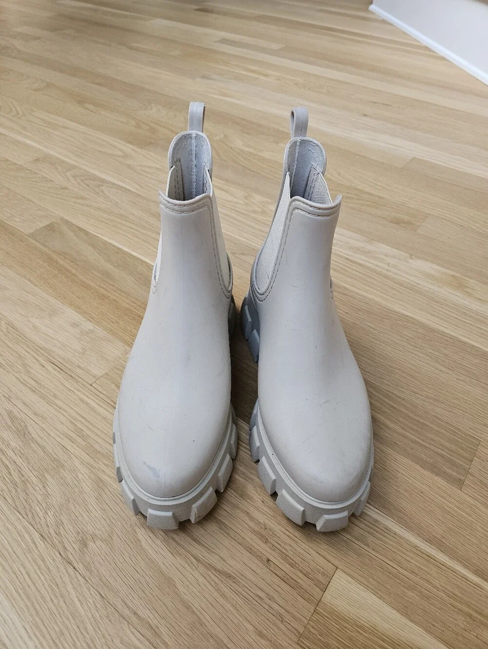 Jeffery Campbell Platform Lug Sole Chelsea Rain Boot - Picture 7 of 9